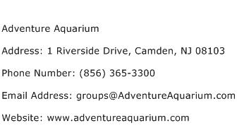 Adventure Aquarium Address Contact Number