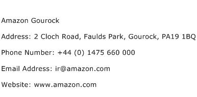 Amazon Gourock Address Contact Number