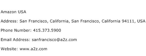 Amazon USA Address Contact Number