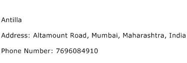 Antilla Address Contact Number