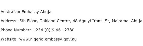 Embassy Abuja Address, Contact Number of Embassy