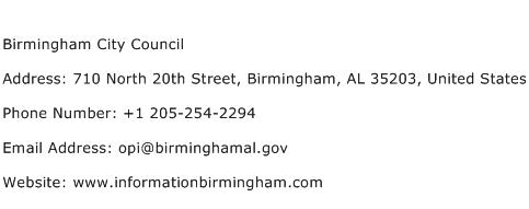 Birmingham City Council Address, Contact Number of Birmingham City Council