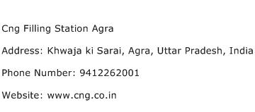 Cng Filling Station Agra Address Contact Number