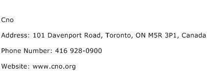Cno Address Contact Number