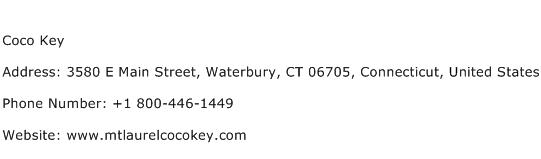 Coco Key Address Contact Number
