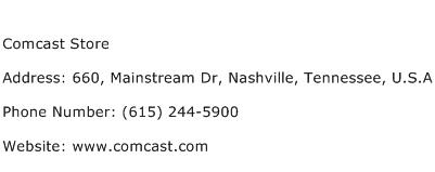 Comcast Store Address Contact Number