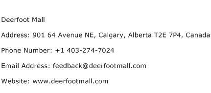 Deerfoot Mall Address Contact Number