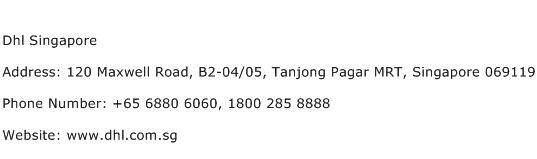 Dhl Singapore Address Contact Number