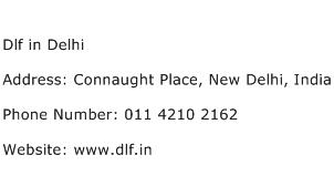 Dlf in Delhi Address Contact Number