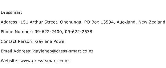 Dressmart Address Contact Number