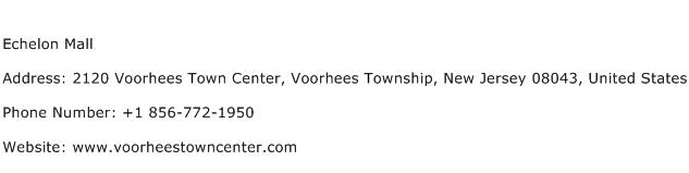 Echelon Mall Address Contact Number