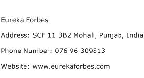 Eureka Forbes Address Contact Number
