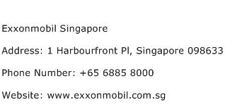 Exxonmobil Singapore Address Contact Number