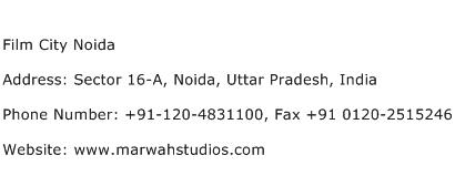 Film City Noida Address Contact Number