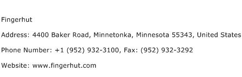 Fingerhut Address Contact Number