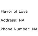 Flavor of Love Address Contact Number