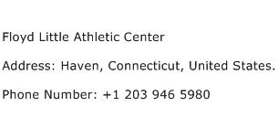 Floyd Little Athletic Center Address Contact Number