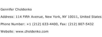 Gennifer Choldenko Address Contact Number