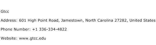 Gtcc Address Contact Number