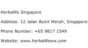 Herbalife Singapore Address Contact Number