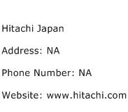 Hitachi Japan Address Contact Number