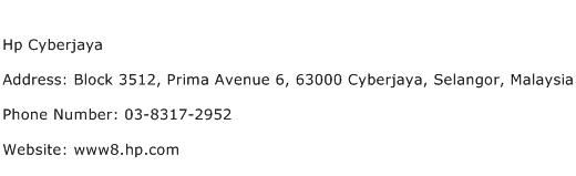 Hp Cyberjaya Address Contact Number