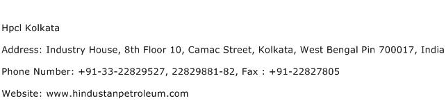 Hpcl Kolkata Address Contact Number