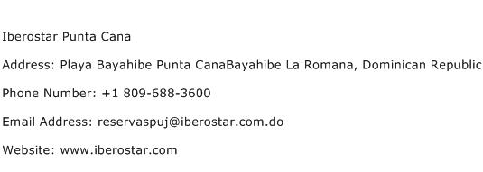 Iberostar Punta Cana Address Contact Number