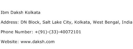 Ibm Daksh Kolkata Address Contact Number