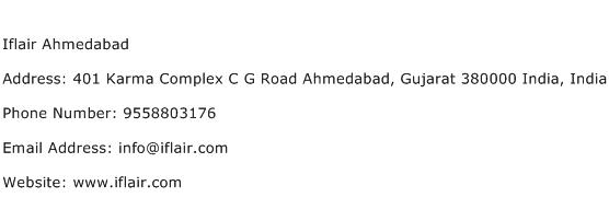 Iflair Ahmedabad Address Contact Number