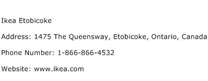 Ikea Etobicoke Address Contact Number
