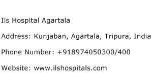 Ils Hospital Agartala Address Contact Number