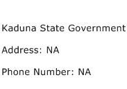 Kaduna State Government Address Contact Number