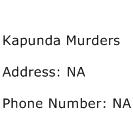Kapunda Murders Address Contact Number