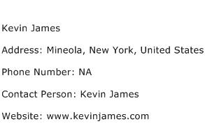 Kevin James Address Contact Number