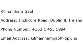 Kilmainham Gaol Address Contact Number