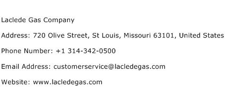 Laclede Gas Company Address Contact Number
