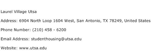 Laurel Village Utsa Address Contact Number
