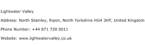 Lightwater Valley Address Contact Number