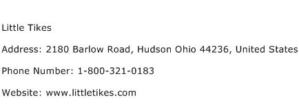 Little Tikes Address Contact Number
