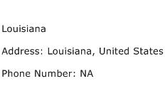 Louisiana Address Contact Number