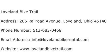 Loveland Bike Trail Address Contact Number
