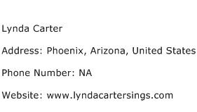 Lynda Carter Address Contact Number