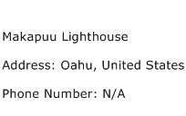 Makapuu Lighthouse Address Contact Number