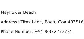 Mayflower Beach Address Contact Number