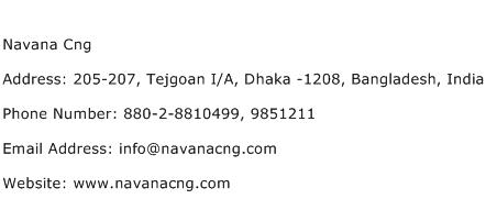 Navana Cng Address Contact Number