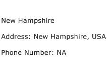 New Hampshire Address Contact Number