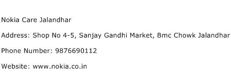 Nokia Care Jalandhar Address Contact Number