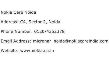Nokia Care Noida Address Contact Number