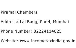 Piramal Chambers Address Contact Number